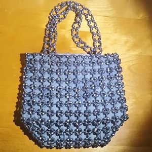 Beautiful beaded mini handbag